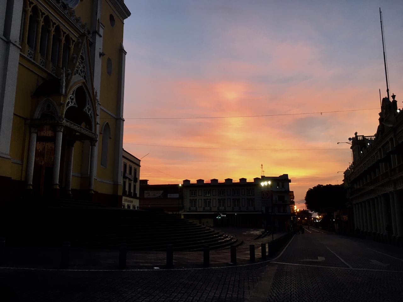 Amanecer en Xalapa
