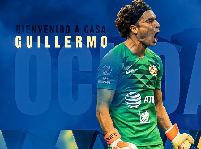 América hace oficial llegada de Guillermo Ochoa