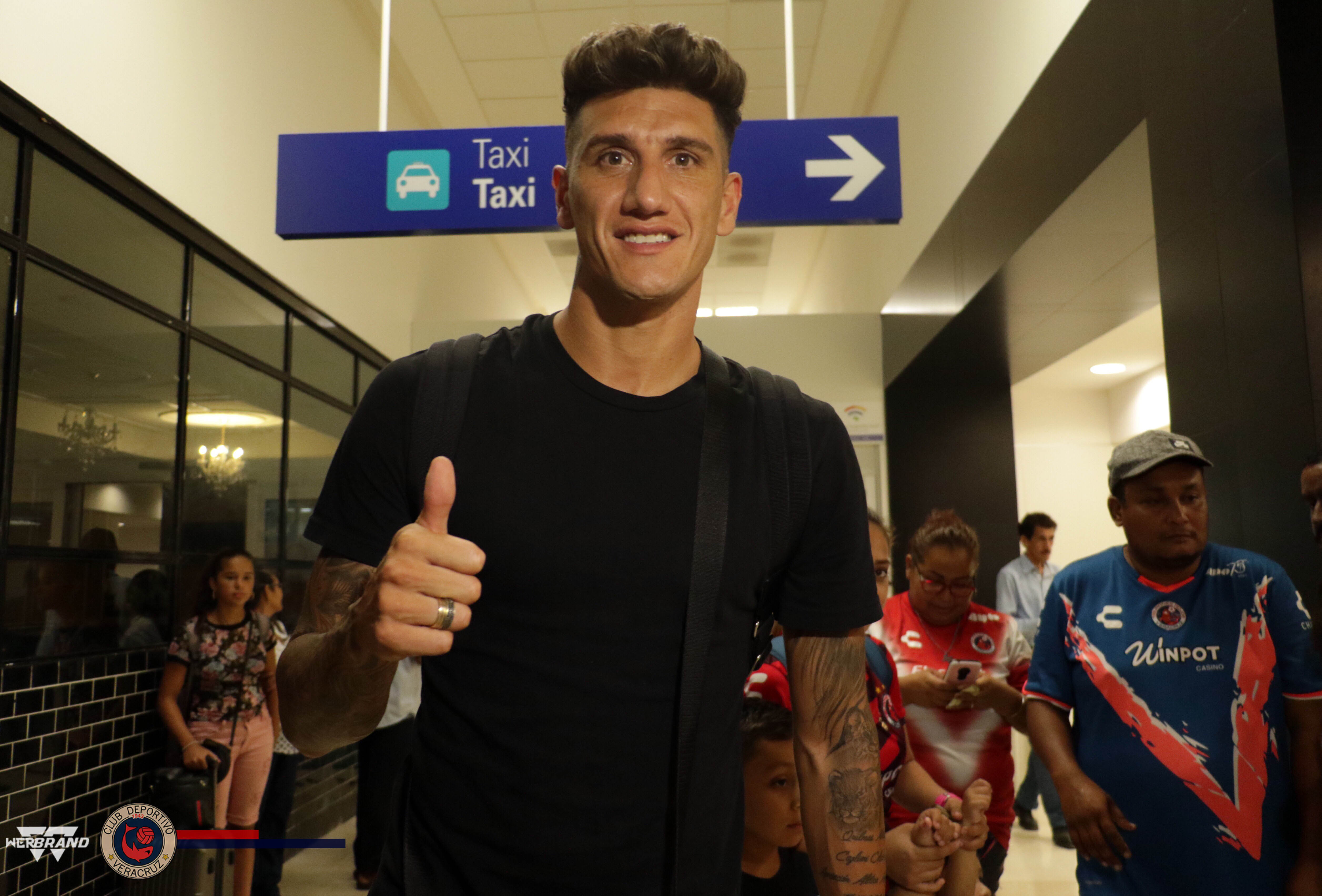 Gabriel Peñalba llegó a Veracruz
