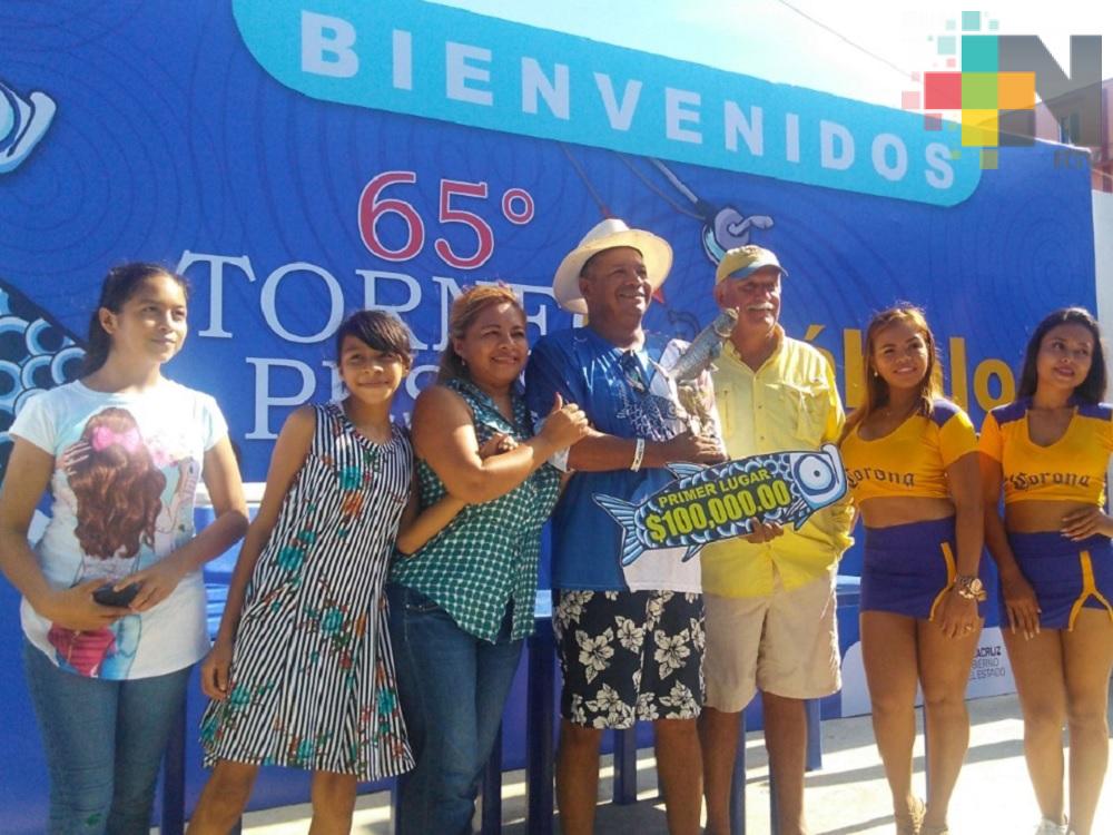Rubén Mendiola López, nuevo campeón del Torneo de la Pesca del Sábalo