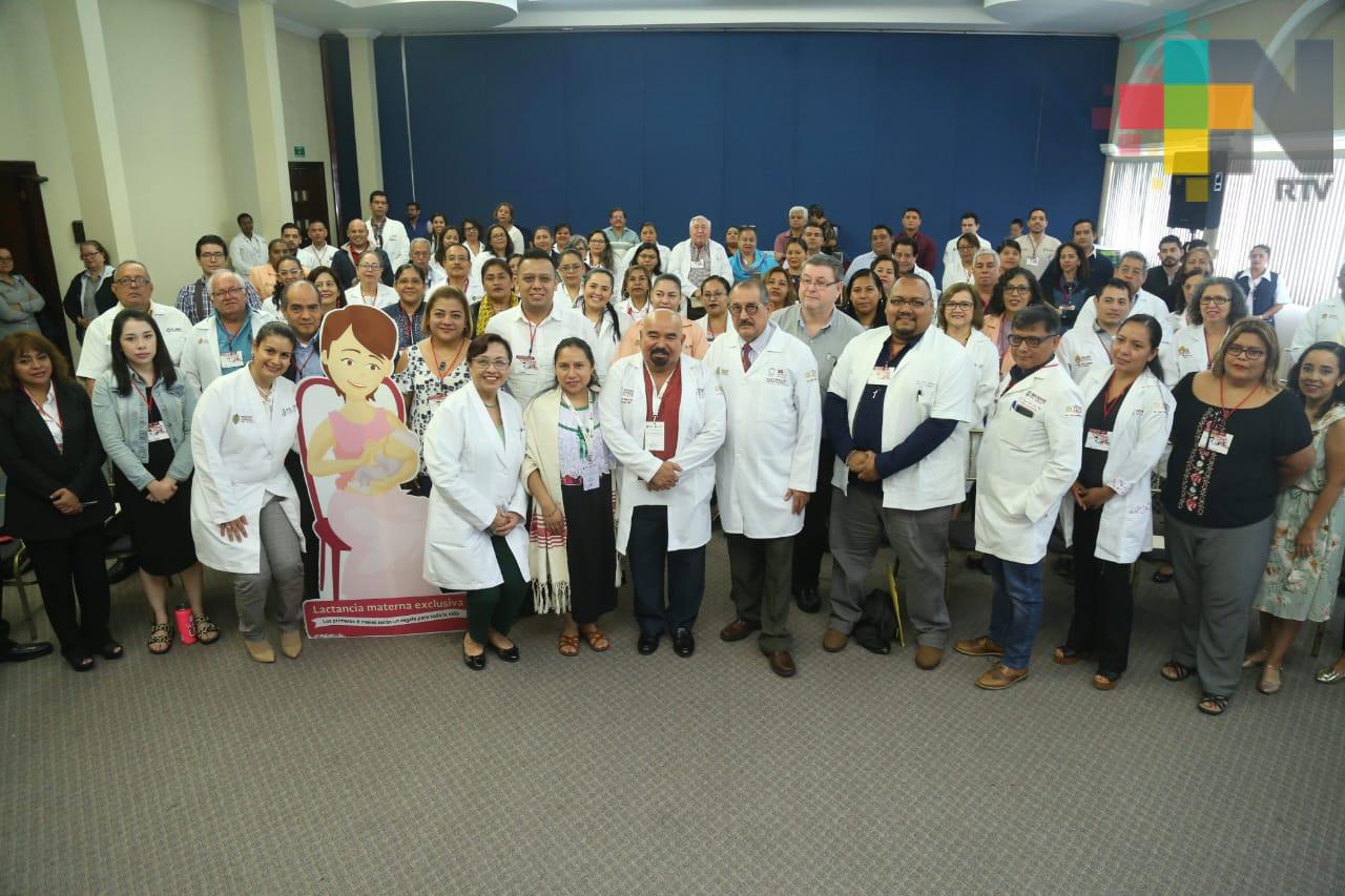 Inaugura Secretaría de Salud simposio de Lactancia Materna