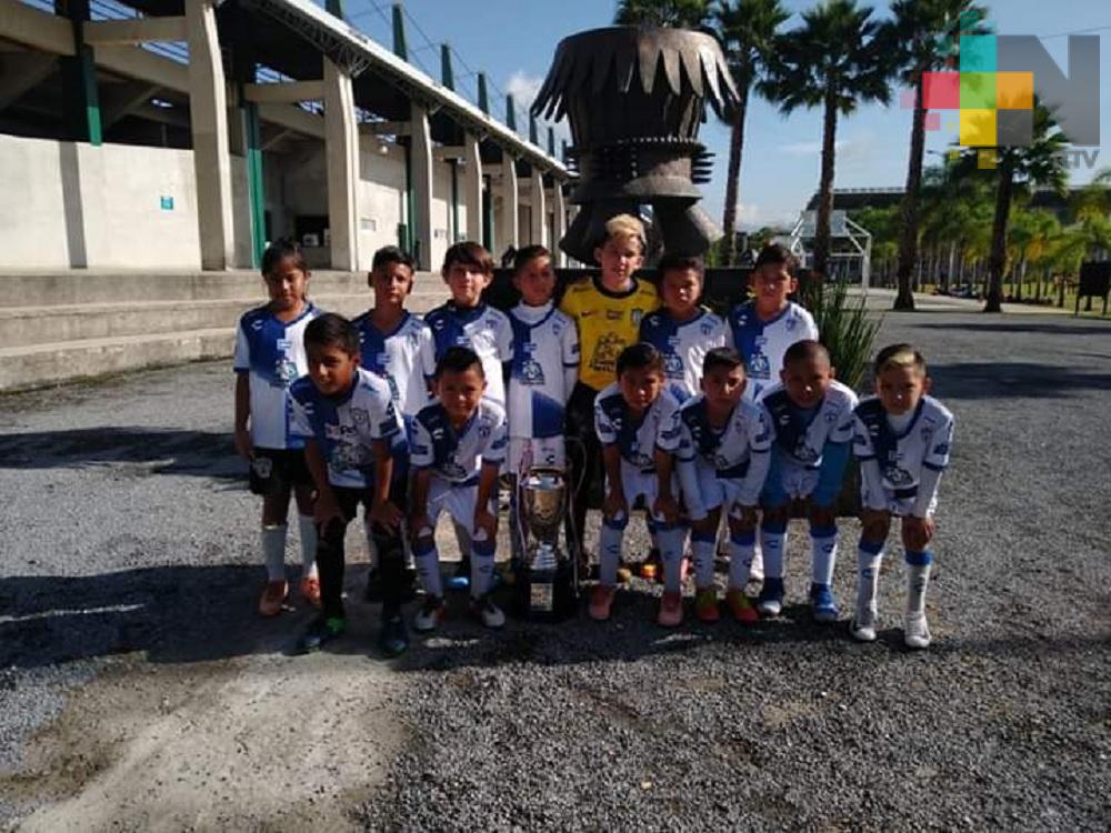 Elementos infantiles de Tuzos Acayucan, cerca de pertenecer al Club Pachuca
