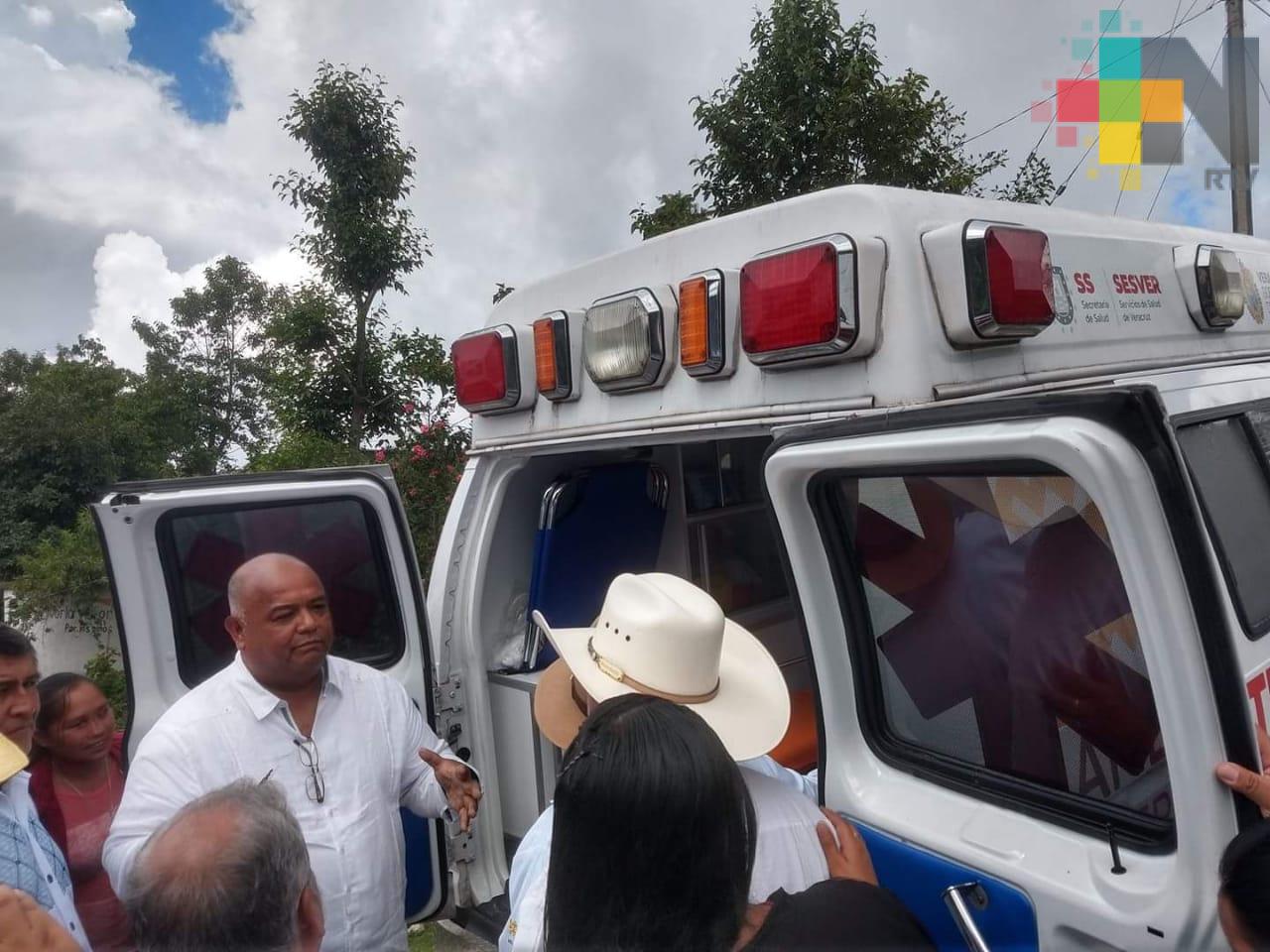 Reafirma el gobierno de Cuitláhuac García, compromiso con habitantes de Mixtla de Altamirano: Eric Cisneros