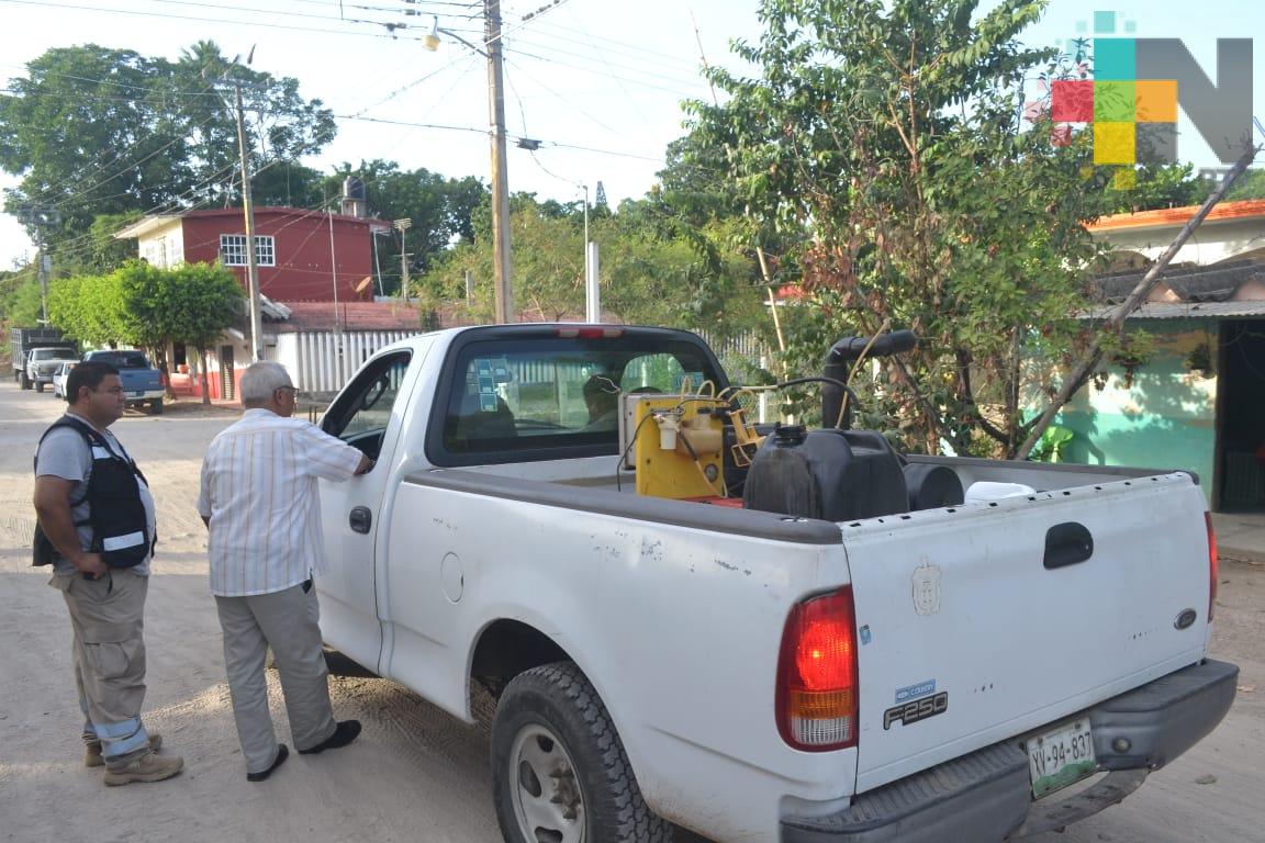 En Tlapacoyan inician trabajos para eliminar dengue