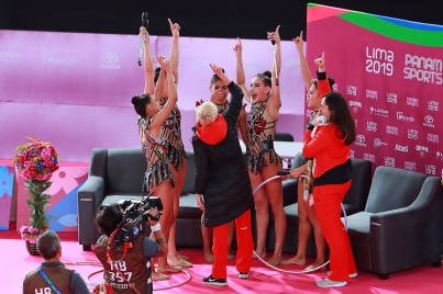 Histórico oro para México en gimnasia rítmica