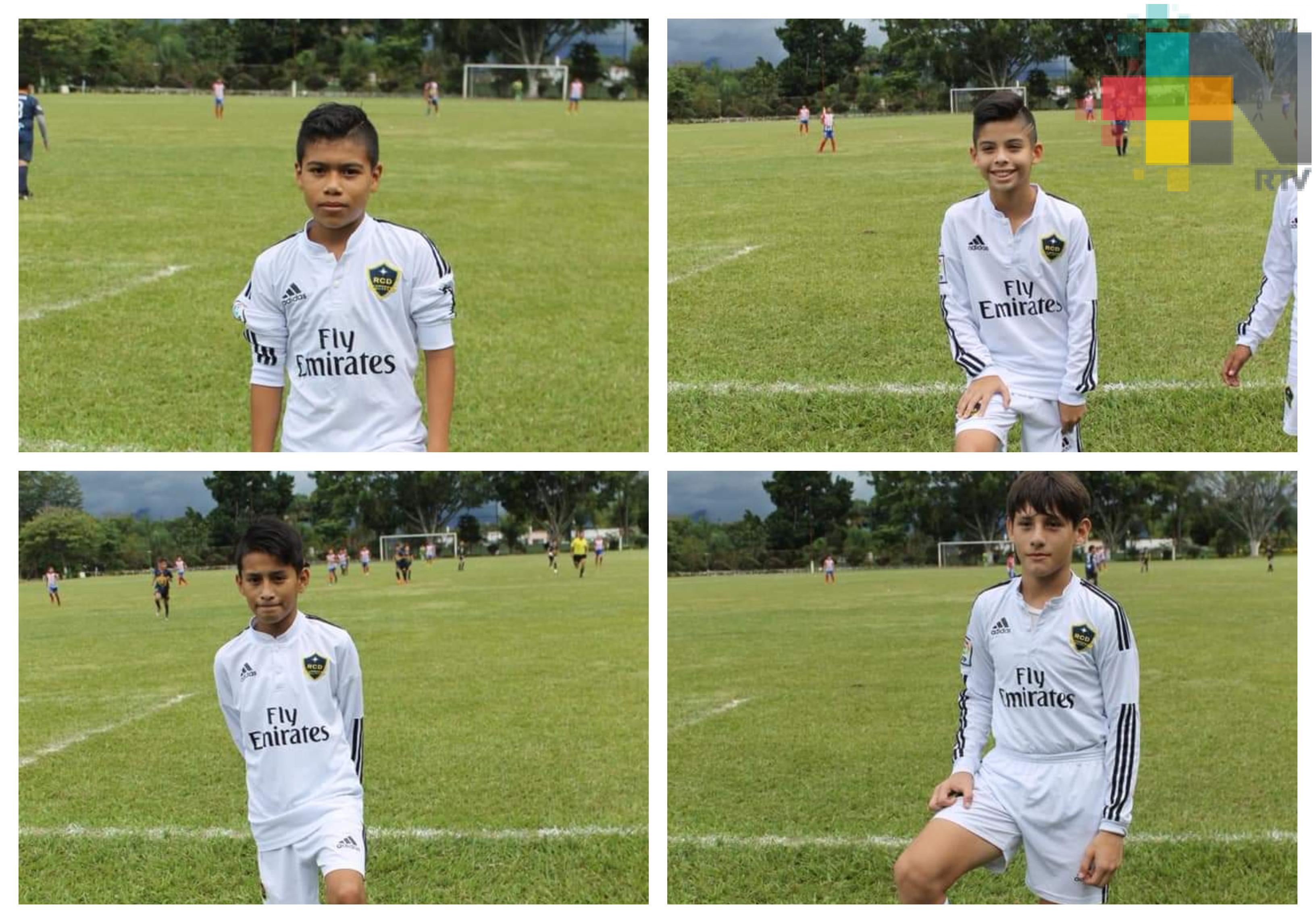 Eligen jugadores de la selección de fútbol sub 8 de Coatzacoalcos, para Club Pachuca
