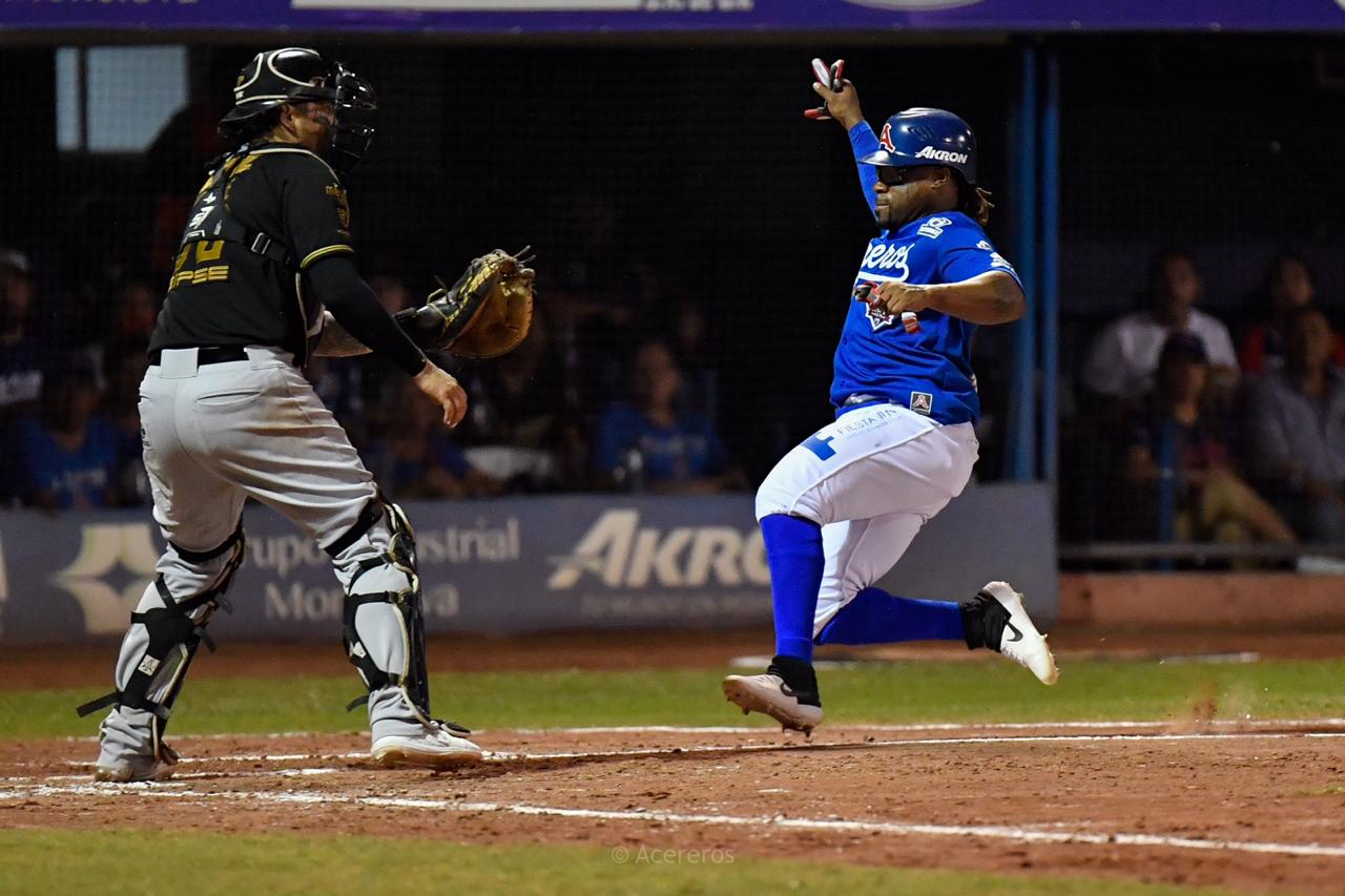 Explota la ofensiva de Acereros y empata la Serie del Rey 2019