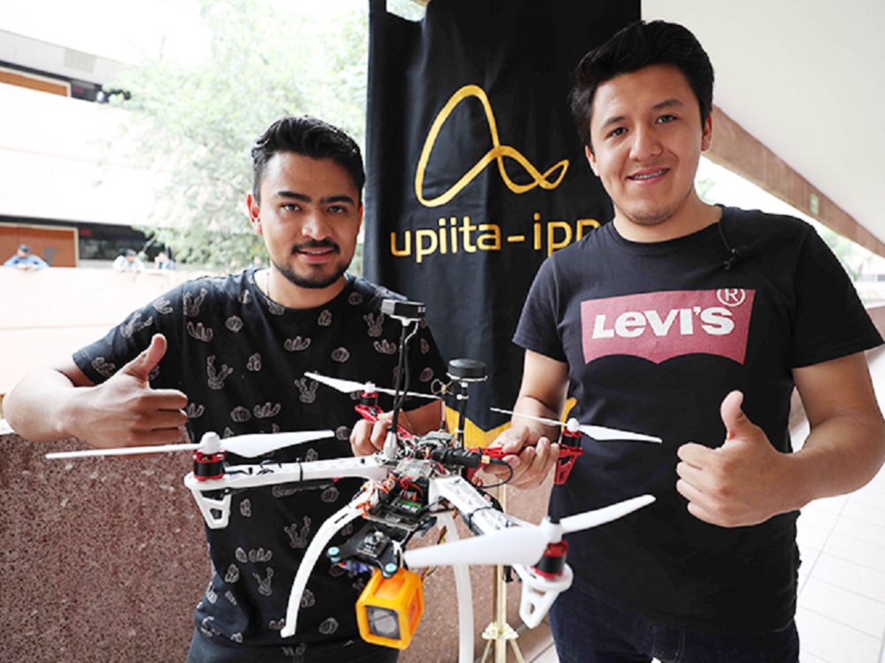 Crean politécnicos dron capaz de localizar a víctimas de inundaciones, sismos e incendios