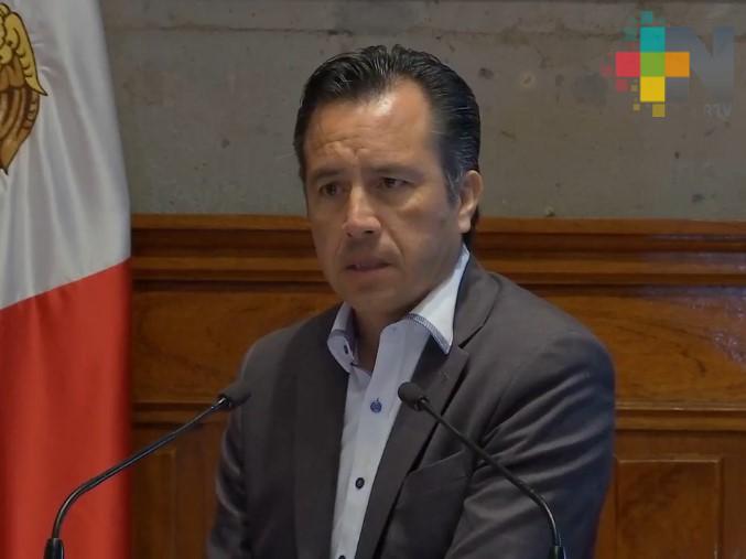21 detenidos y 25 autos recuperados este fin de semana en Veracruz: gobernador Cuitláhuac García