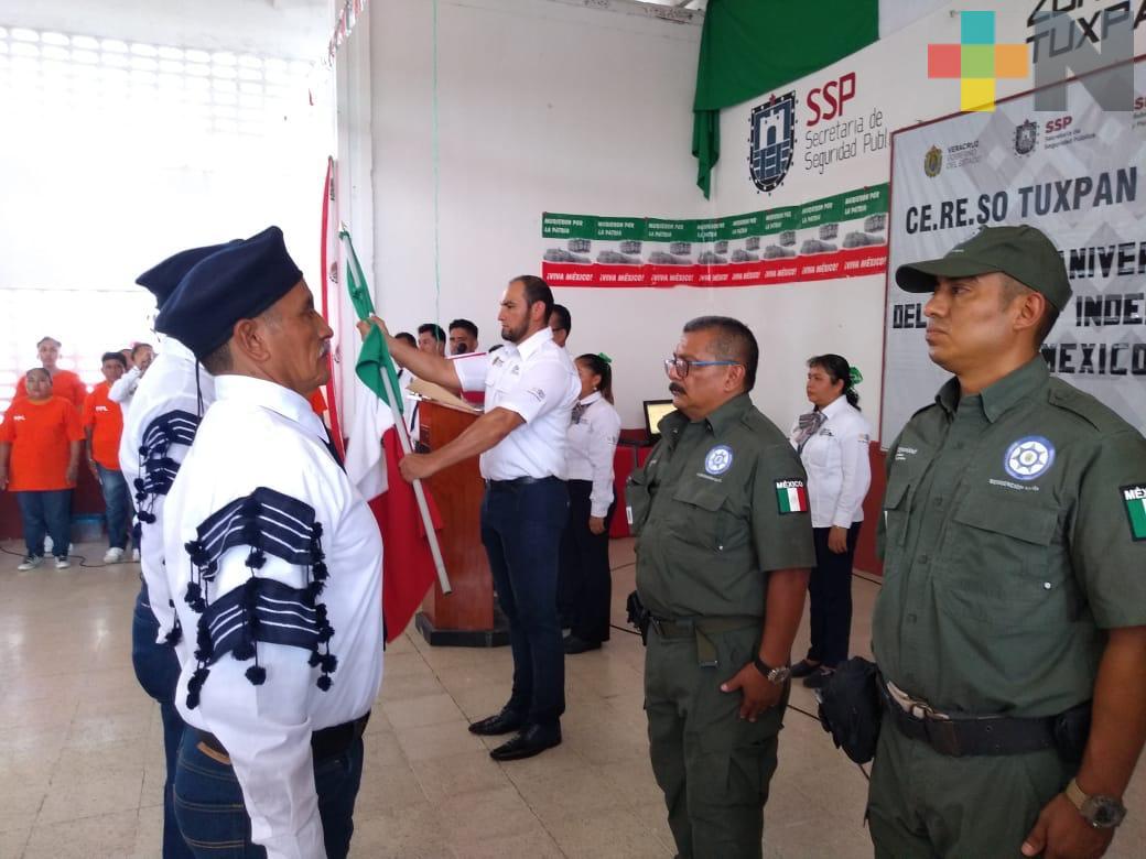 Celebran Fiestas Patrias en penales del estado; refuerzan vigilancia por puente largo