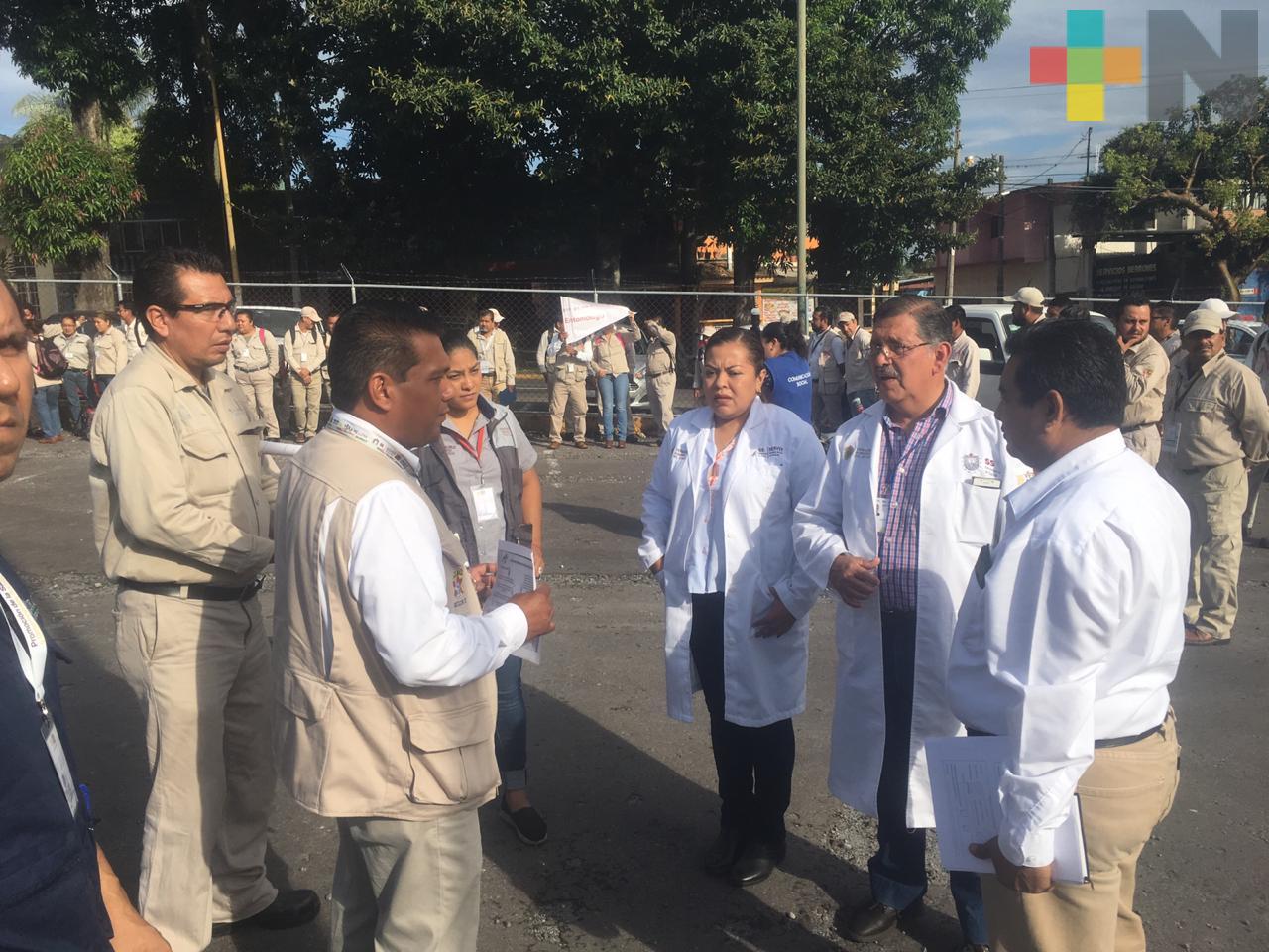 Participan delegaciones de la SEV en Semana Estatal contra el Dengue