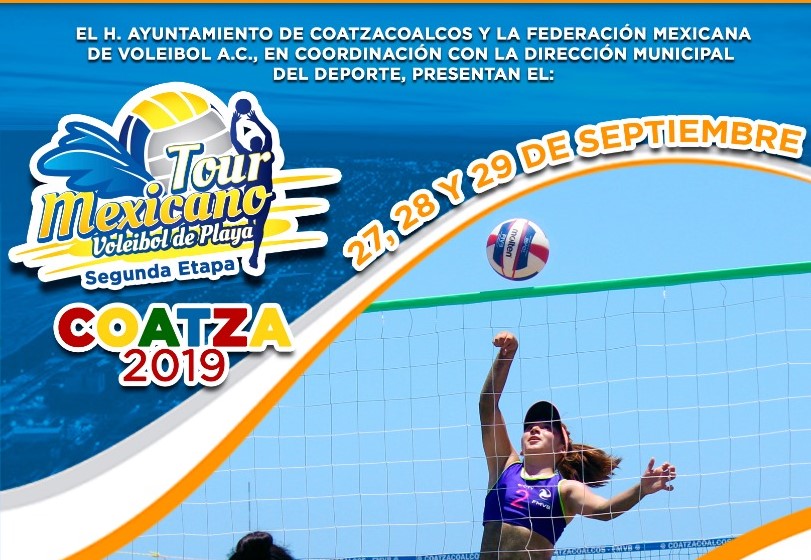 Coatzacoalcos recibirá el Tour Mexicano de Voleibol de Playa