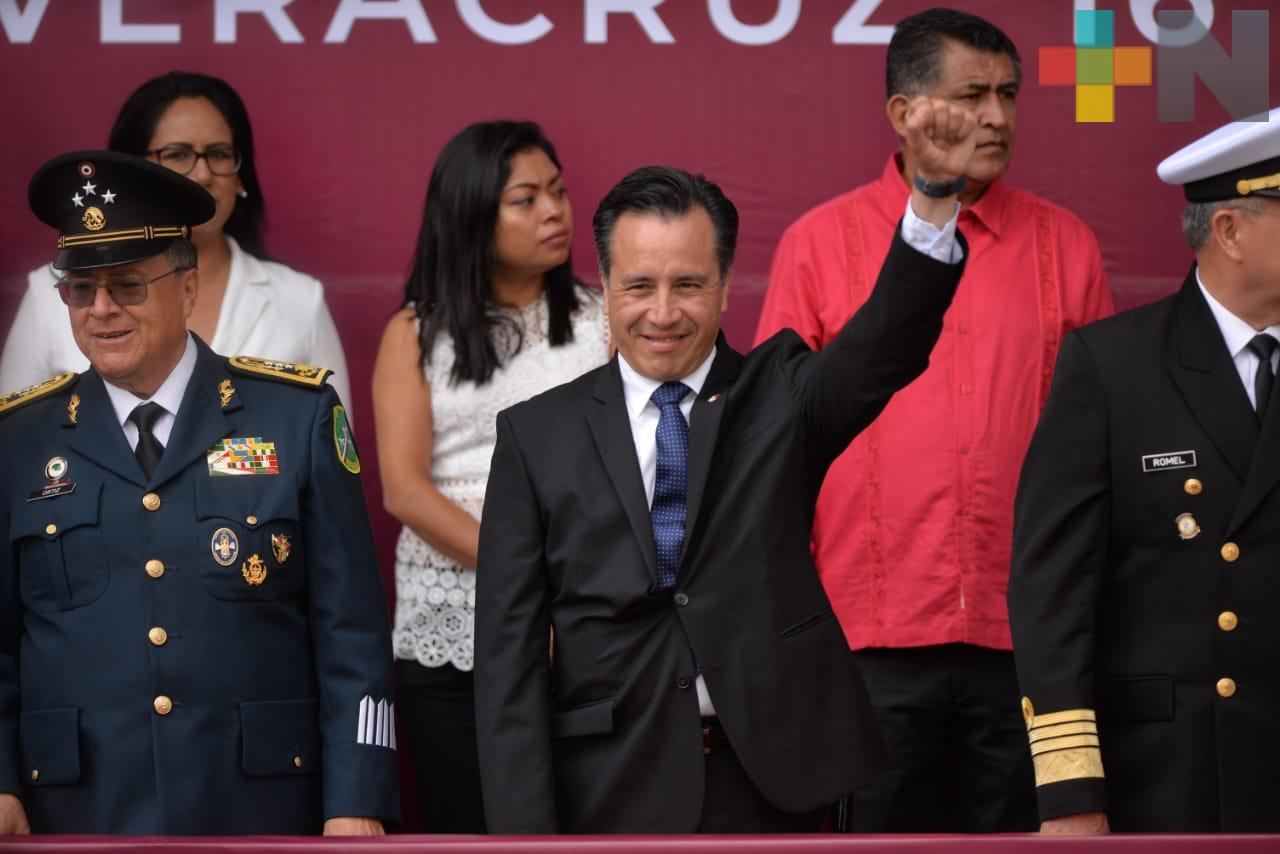 Saldo blanco en el estado de Veracruz, tras festejos de independencia: CGJ