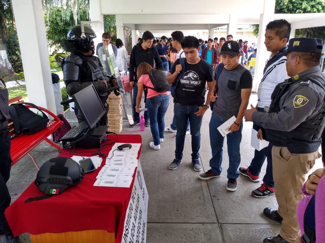Exitosa participación del IPAX en el Segurifest del Tecnológico de Orizaba