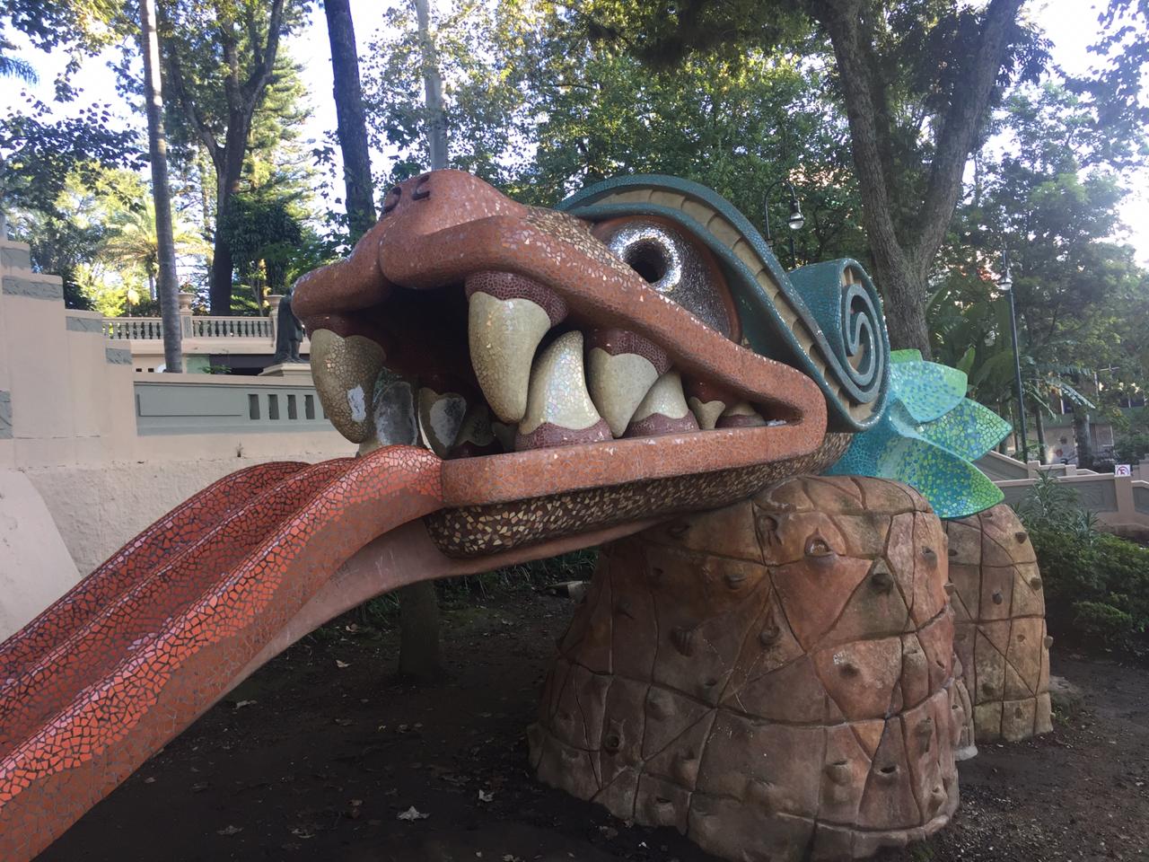 Quetzalcóatl, Parque Juárez de Xalapa