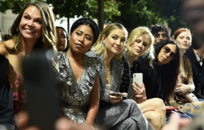 Yalitza Aparicio se deja ver en el New York Fashion Week