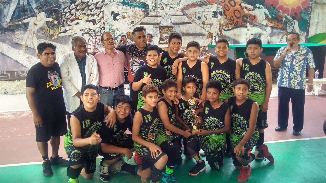 Cosoleacaque campeón estatal de la Copa Telmex de Básquetbol