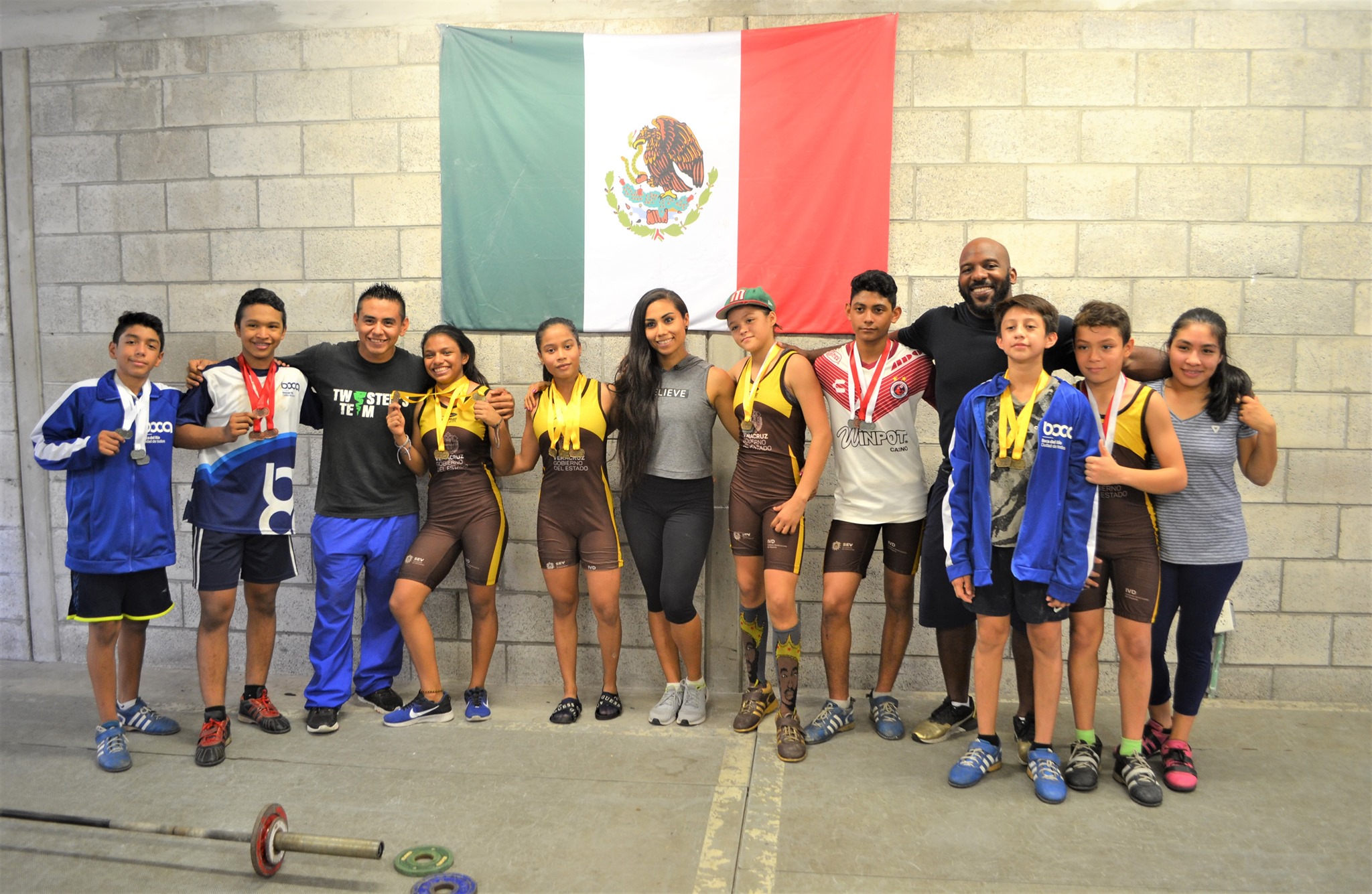 Veracruz obtuvo 24 medallas en Nacional Infantil de Halterofilia