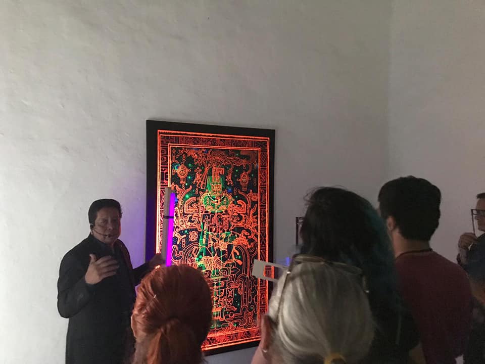 Arte Prehispánico en 3D de Bernardino Cerqueda en Centro Recreativo Xalapeño