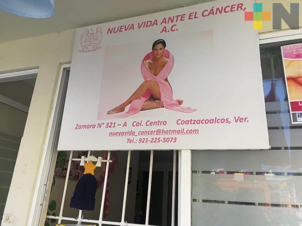 Asociación Nueva Vida ante el Cáncer en crisis de benefactores; pide apoyo a población