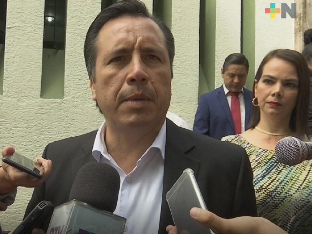 Afectaciones por lluvias en Veracruz, se atendieron inmediatamente : Cuitláhuac García