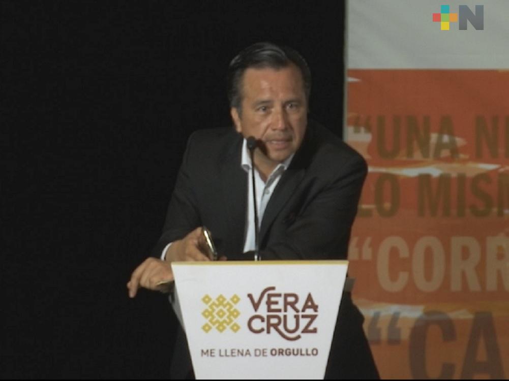 Inauguró el gobernador de Veracruz Jornada de Prevención y Detección de la Violencia contra Niñas y Adolescentes