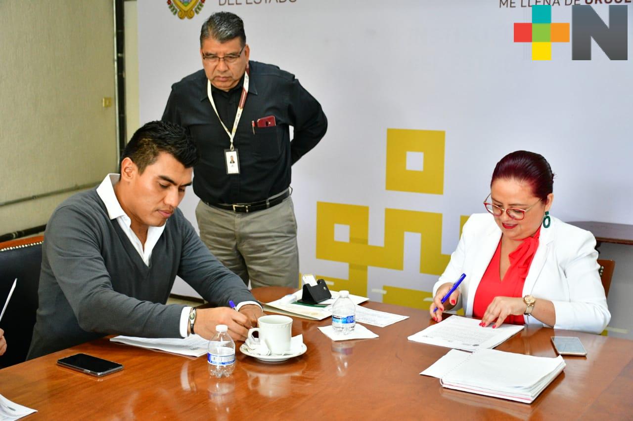 Firma IPE Convenio con Banderilla para recuperación de 1.8 mdp