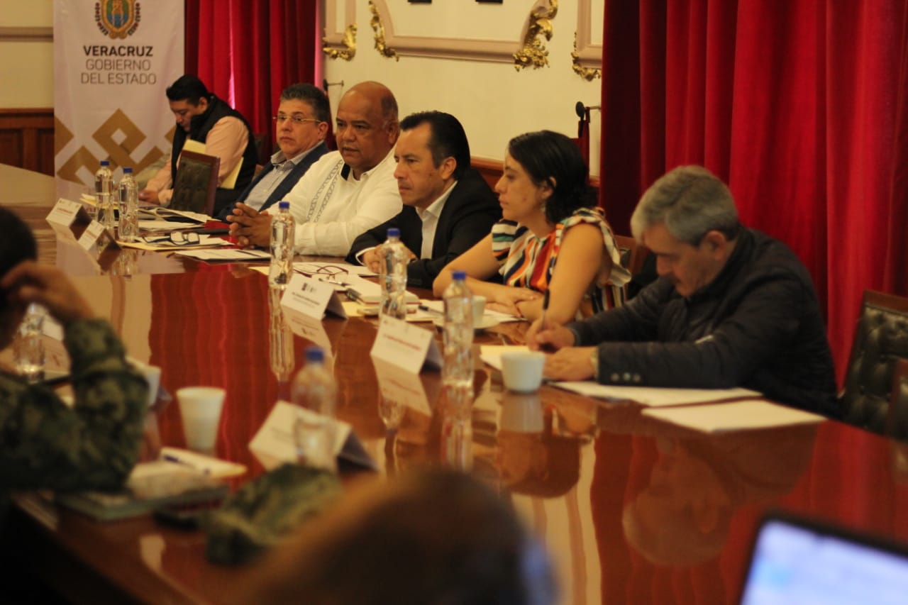 Revisó el gobernador Cuitláhuac García acciones de prevención por fenómenos meteorológicos