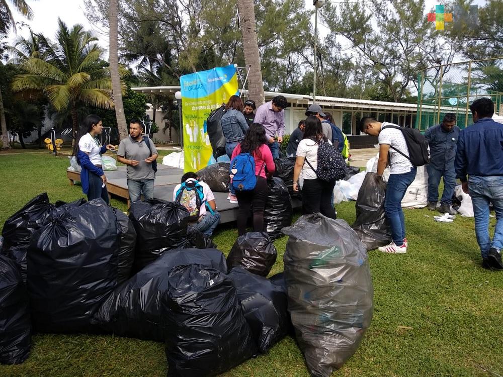 Estudiantes de nivel superior del sur de Veracruz se suman al programa de Educación Circular