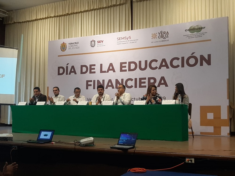 Condusef inaugura Semana Nacional de Educación Financiera 2019 en Veracruz puerto