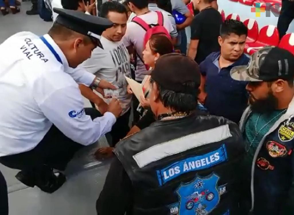 Motociclistas de Córdoba se reúnen con autoridades municipales; logran condonación en recargos y multas