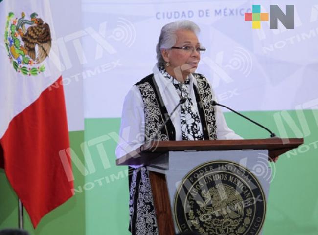 Respaldar al presidente López Obrador, convoca Sánchez Cordero