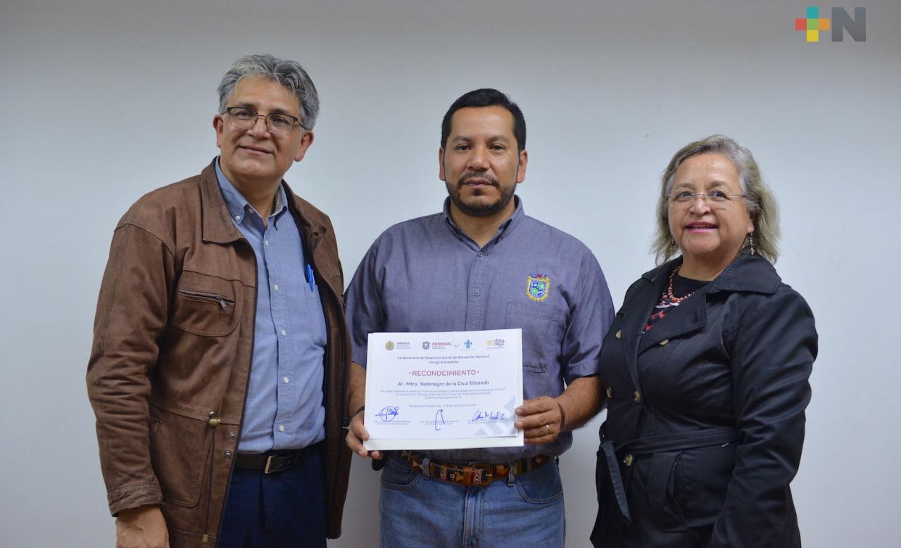 Organizan SEDESOL y UV conferencia para concientizar a la población en el “Día Mundial de la Alimentación”