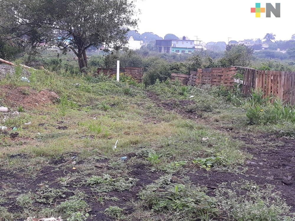 Familias de Tuxpan solicitan predios para construir viviendas; municipio trabaja en resolver esta problemática