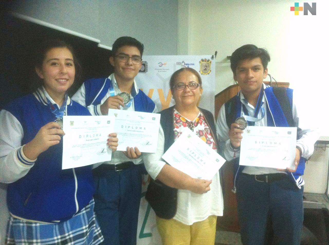 Alan Arturo Arroyo ganó medalla de oro en química