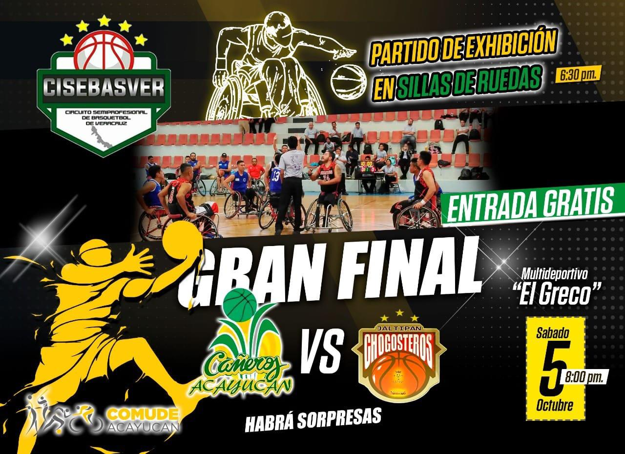 Selección veracruzana de basquetbol sobre silla de ruedas tendrán juego de exhibición en Acayucan
