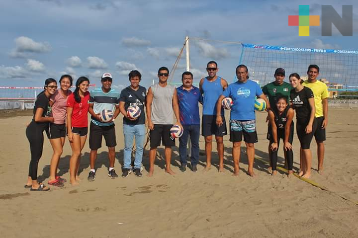 Veracruz de los estados con mayor nivel para el voleibol playero: Salvador González
