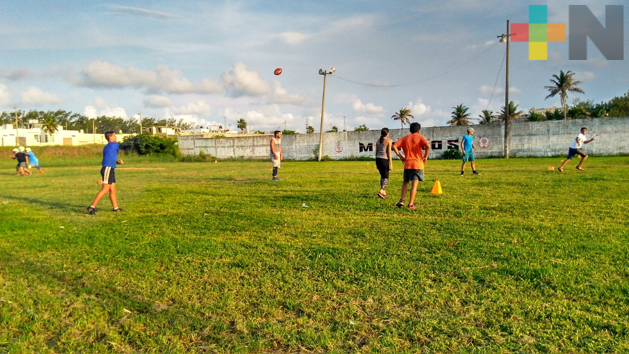 Marinos de Coatzacoalcos busca talentos infantiles y juveniles para el futbol americano