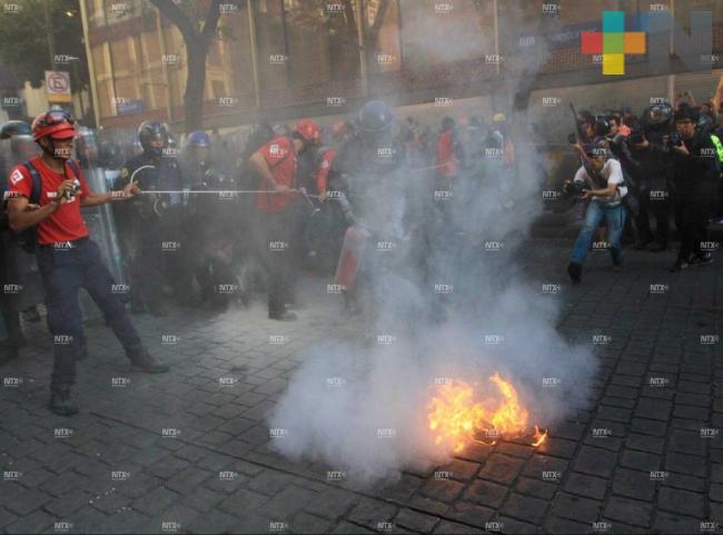 Encapuchados prenden fuego sobre Filomeno Mata