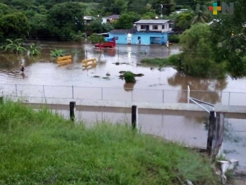 Se presentan primeros problemas por lluvias en región de Martínez de la Torre