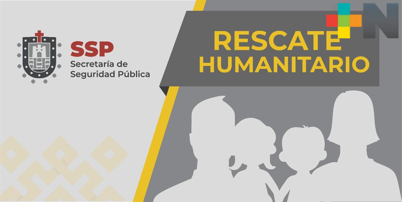 Resguarda SSP a 25 migrantes y captura a cuatro presuntos traficantes de personas