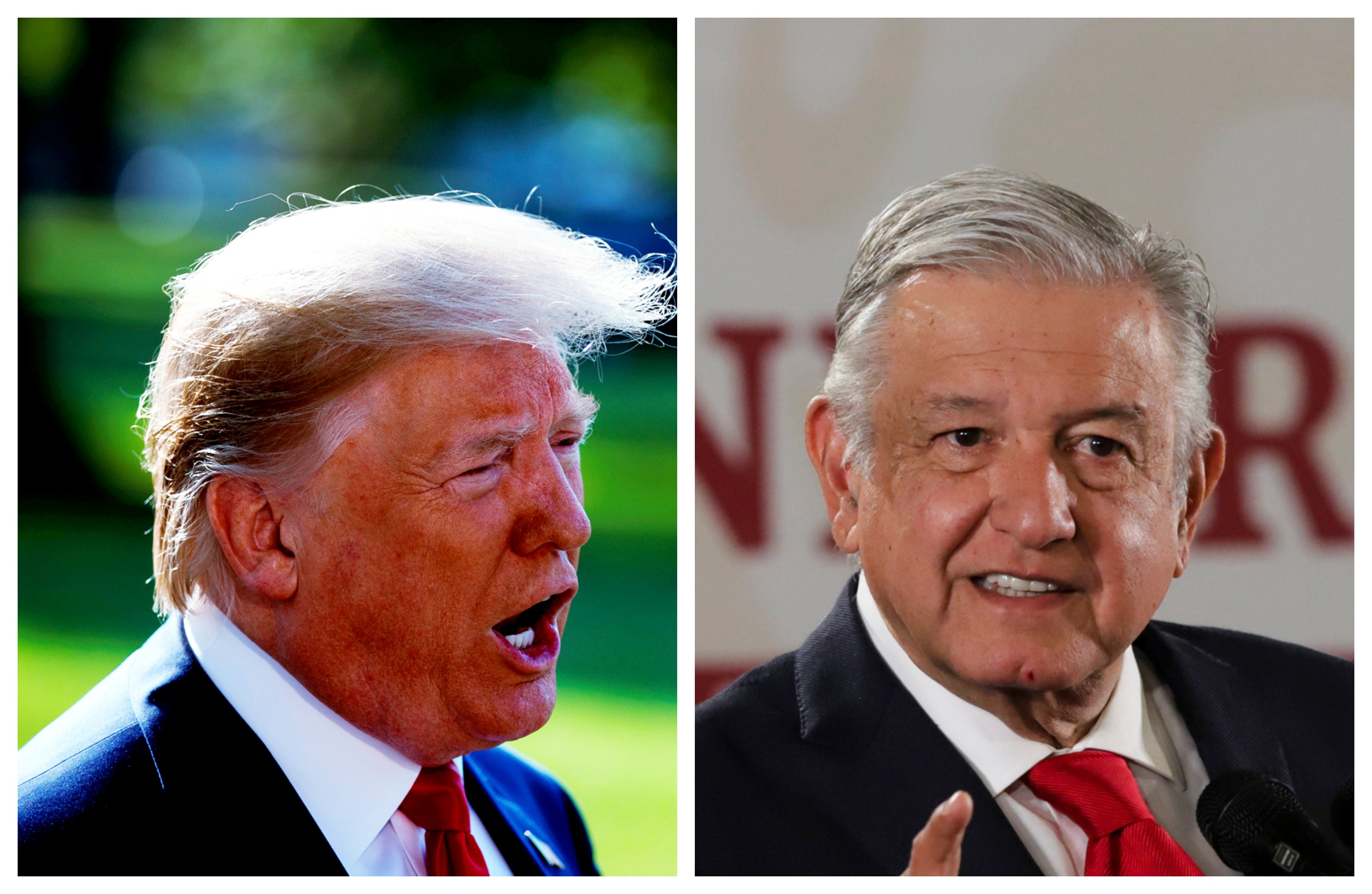Trump expresa solidaridad a López Obrador por caso Culiacán