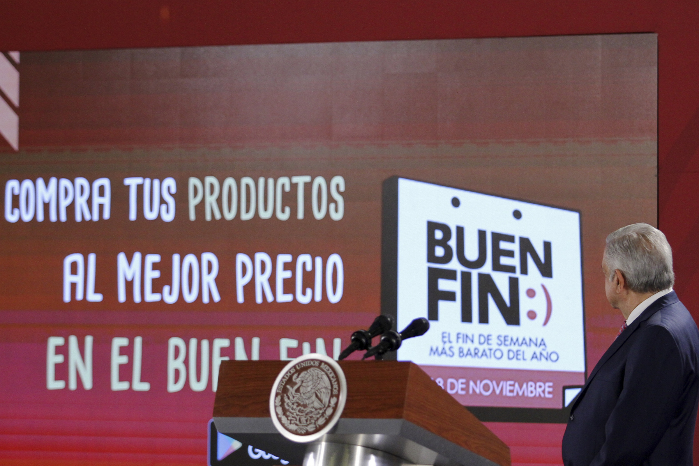 Con Buen Fin mejorará la capacidad de compra de las familias: AMLO