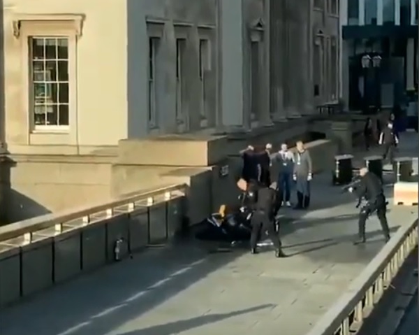 Abaten al atacante del Puente de Londres