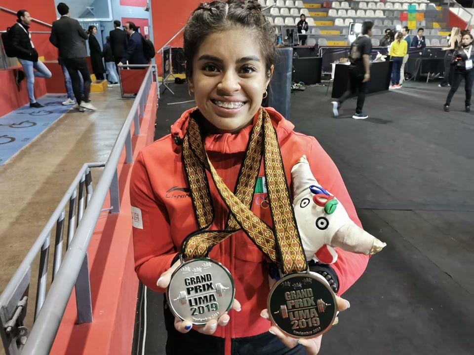 Dos medallas para Ana Ferrer en Grand Prix en Perú