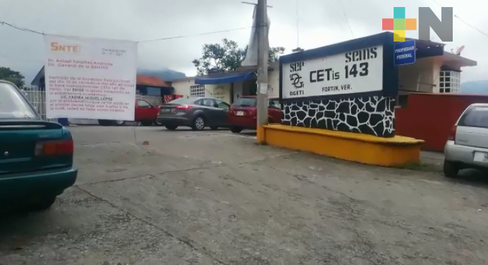 Piden destitución de la subdirectora académica del CETIS 143
