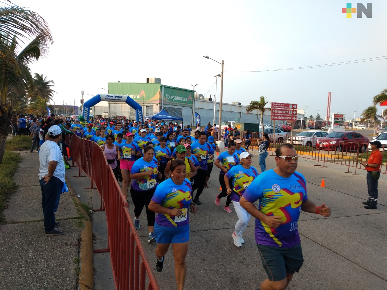 Anel Jiménez y Erik Domínguez ganaron Carrera Down Coatzacoalcos