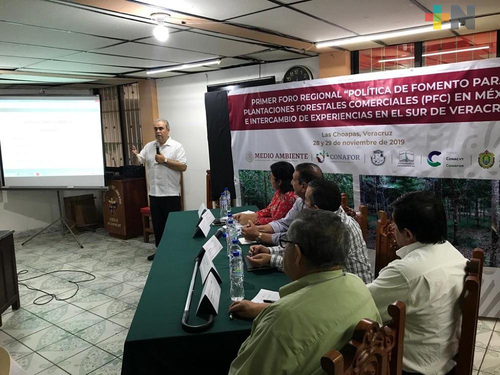 Celebran foro para fomentar plantaciones forestales comerciales en México