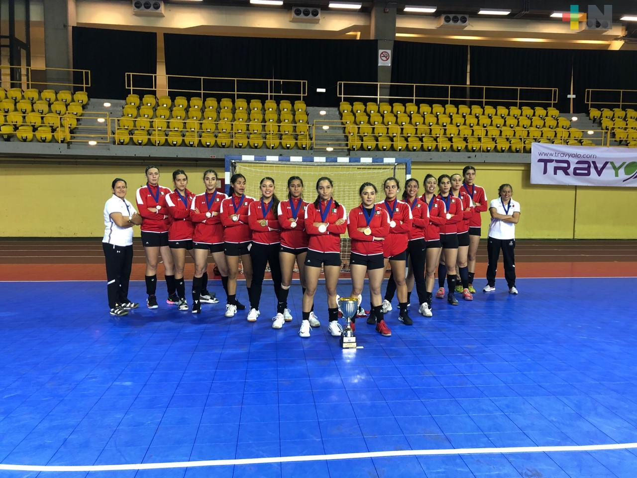 Equipo femenil sub 20 de balonmano, con balance positivo en 2019