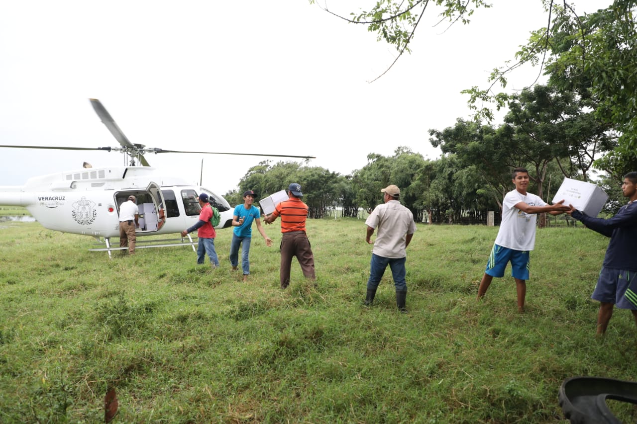 Pusimos las aeronaves al servicio del pueblo: Cuitláhuac García, durante mensaje a los veracruzanos
